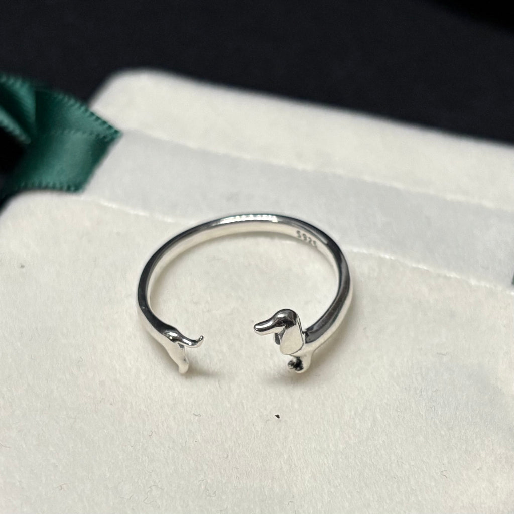 Sterling Silver Sausage Dog