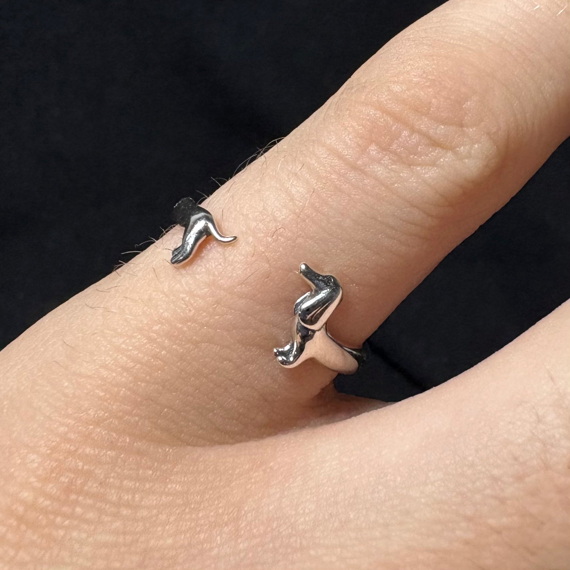 Sterling Silver Sausage Dog