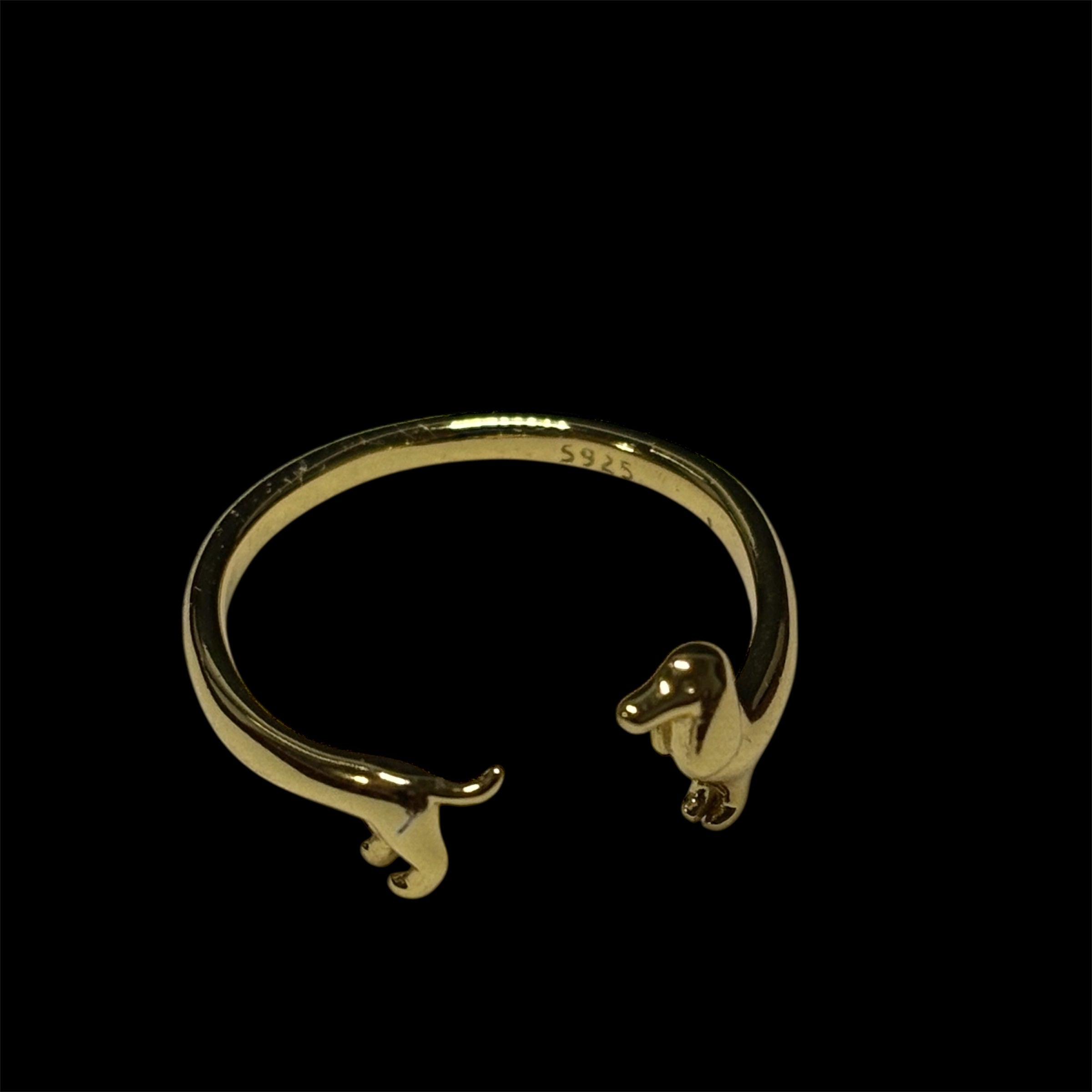Gold Sausage Dog