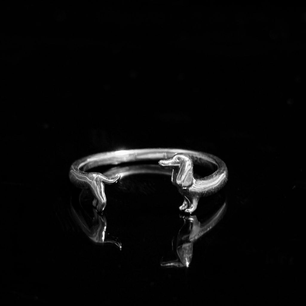 Sterling Silver Sausage Dog