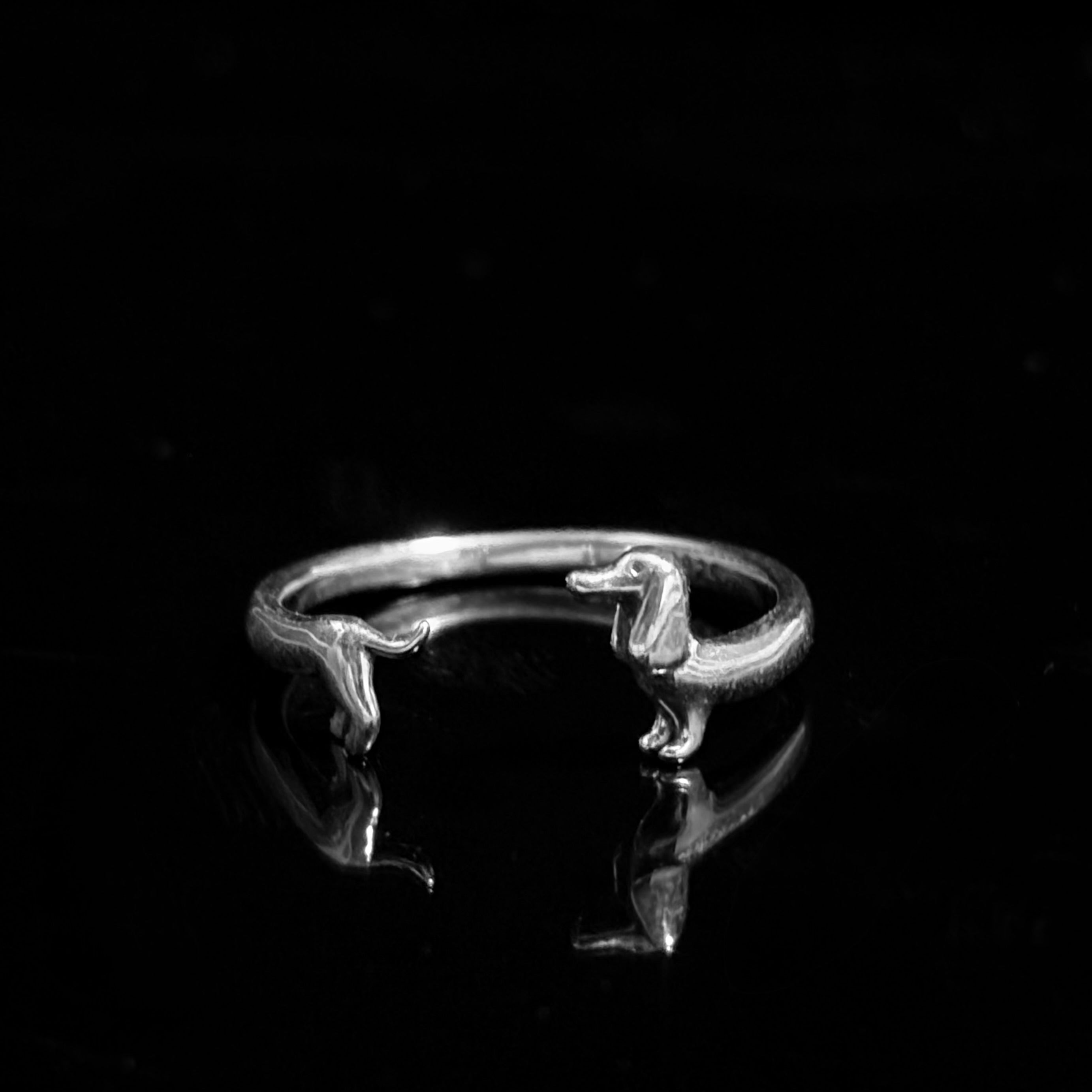 Sterling Silver Sausage Dog